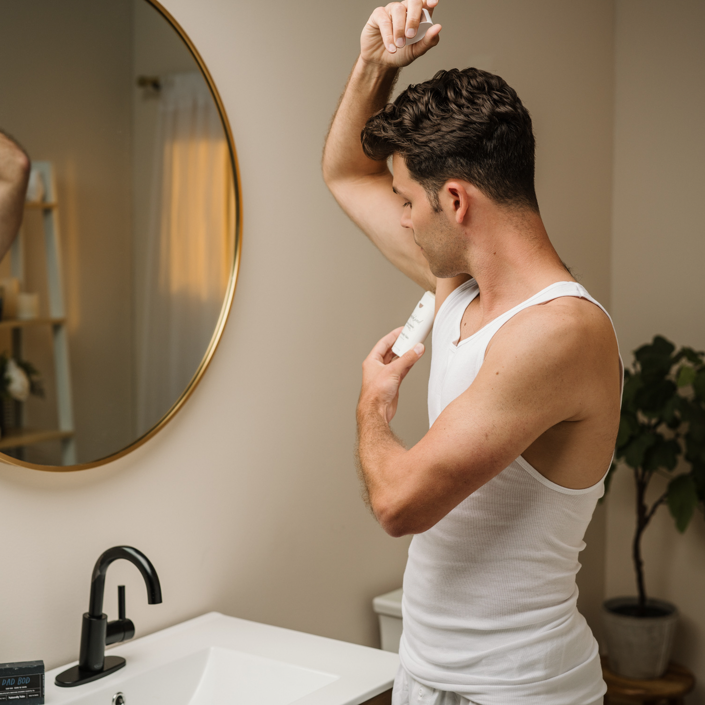 Brute: Whole Body Natural Deodorant with Masculine Teakwood & Musk Aromas