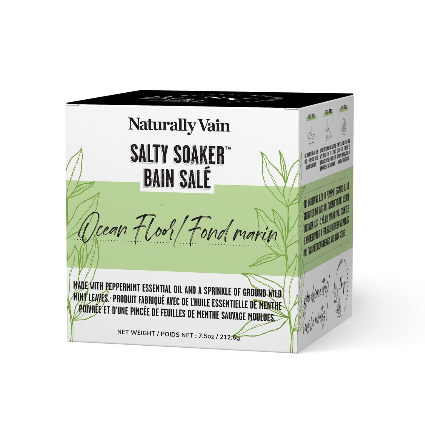 Ocean Floor: Salty Soaker™ for Cooling Relief and Relaxation