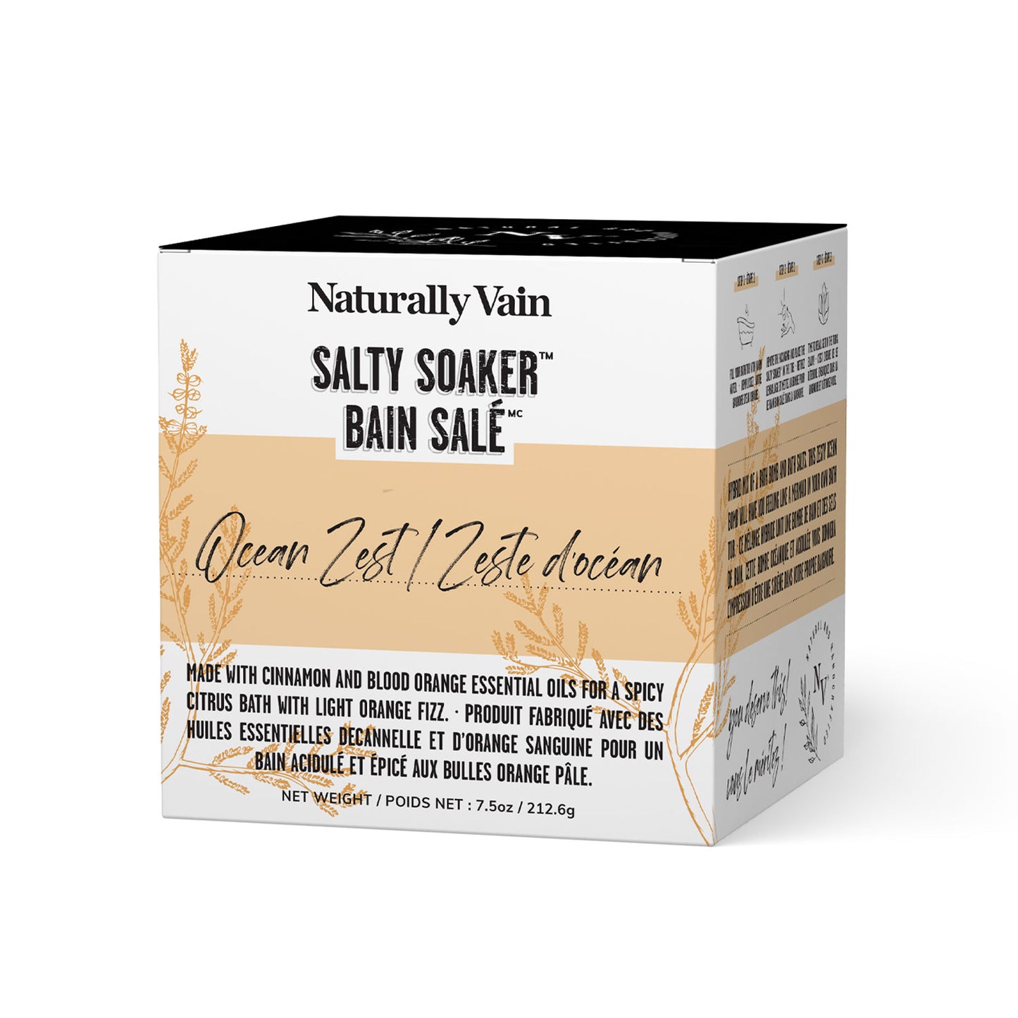 Ocean Zest: Salty Soaker™ for Body Acne and Skin Purification