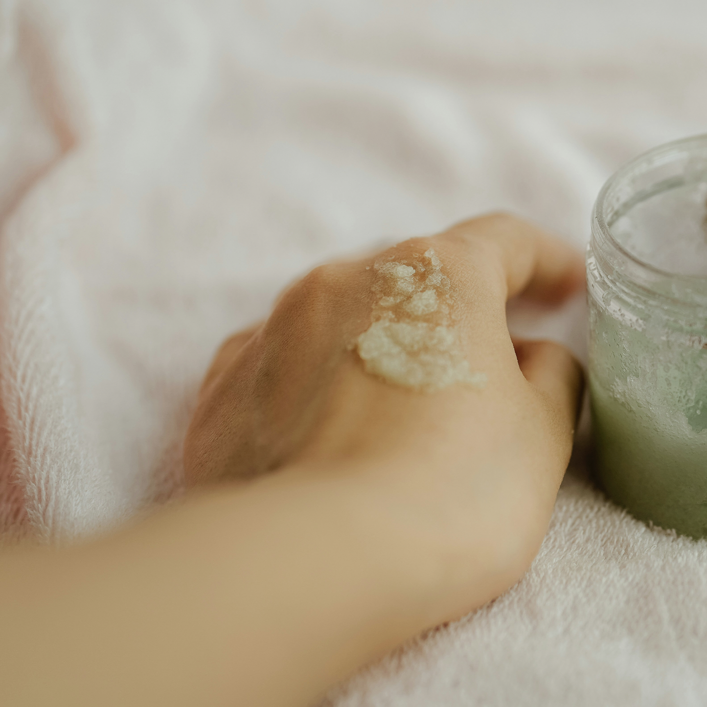 EverGreen: Refreshing + Invigorating Foaming Body Scrub for All Skin Types
