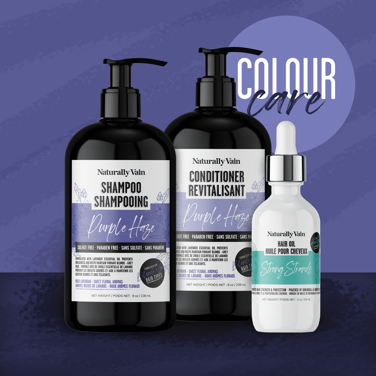 Colour Care Hair Bundle: Ultimate Solution for Maintaining Vibrant, Healthy + Beautiful Colour-Treated Hair