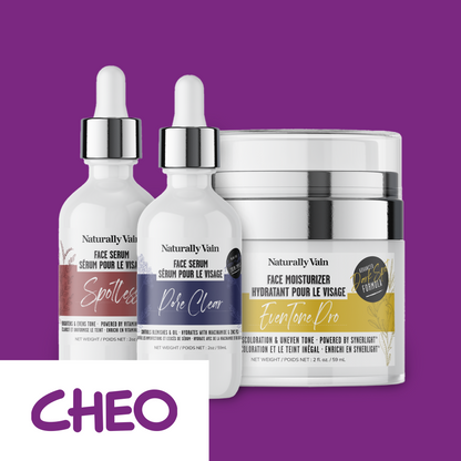 EvenTone Face Bundle: Targeted Care for Facial Dark Spots + Scars ($10 Donated to CHEO)