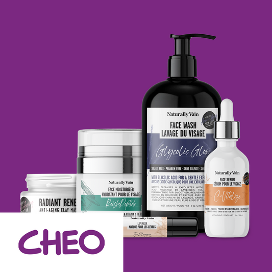 Glow & Hydrate Bundle: Essential Facial Care for Radiant, Moisturized Skin ($10 Donated to CHEO)