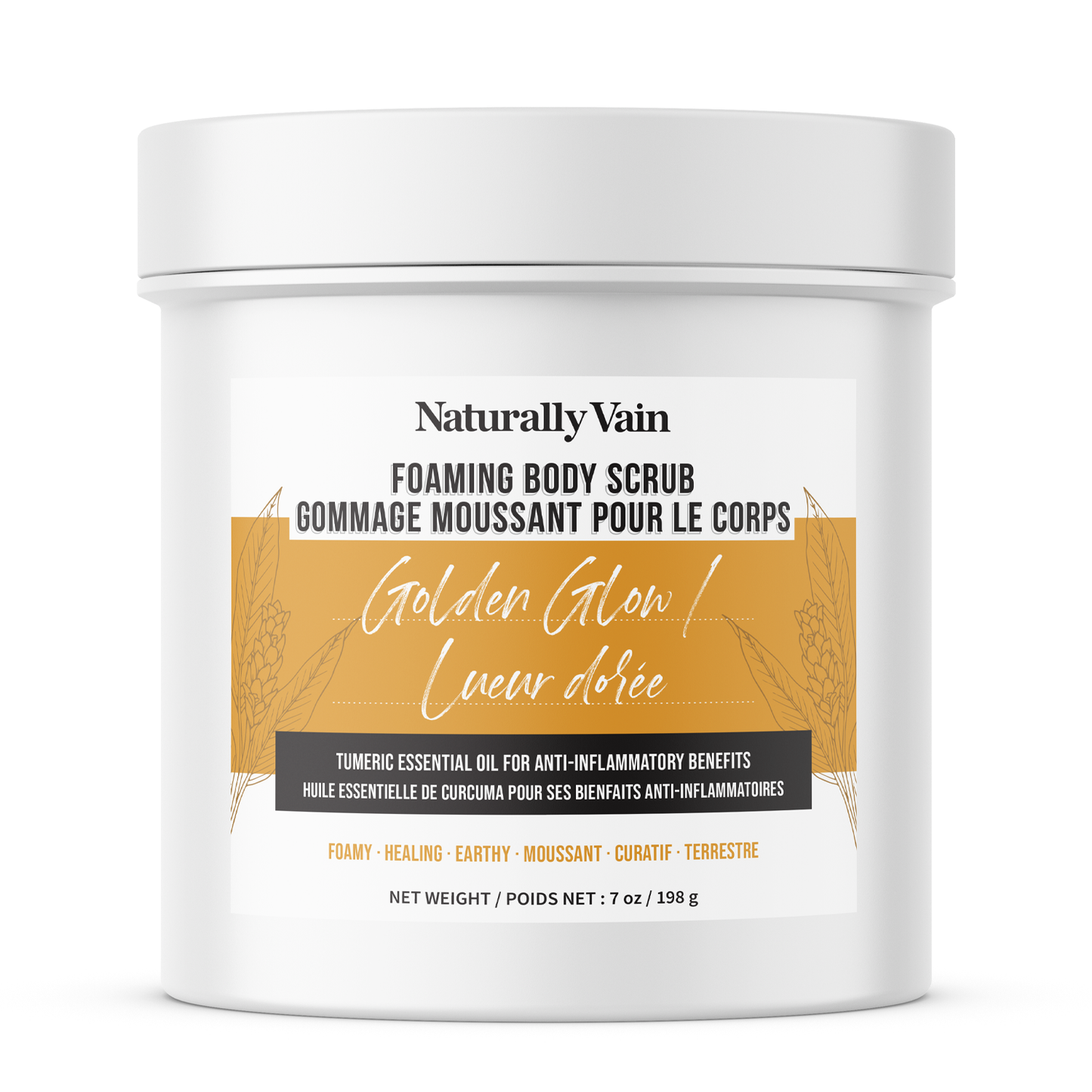 Golden Glow - Foaming Body Scrub