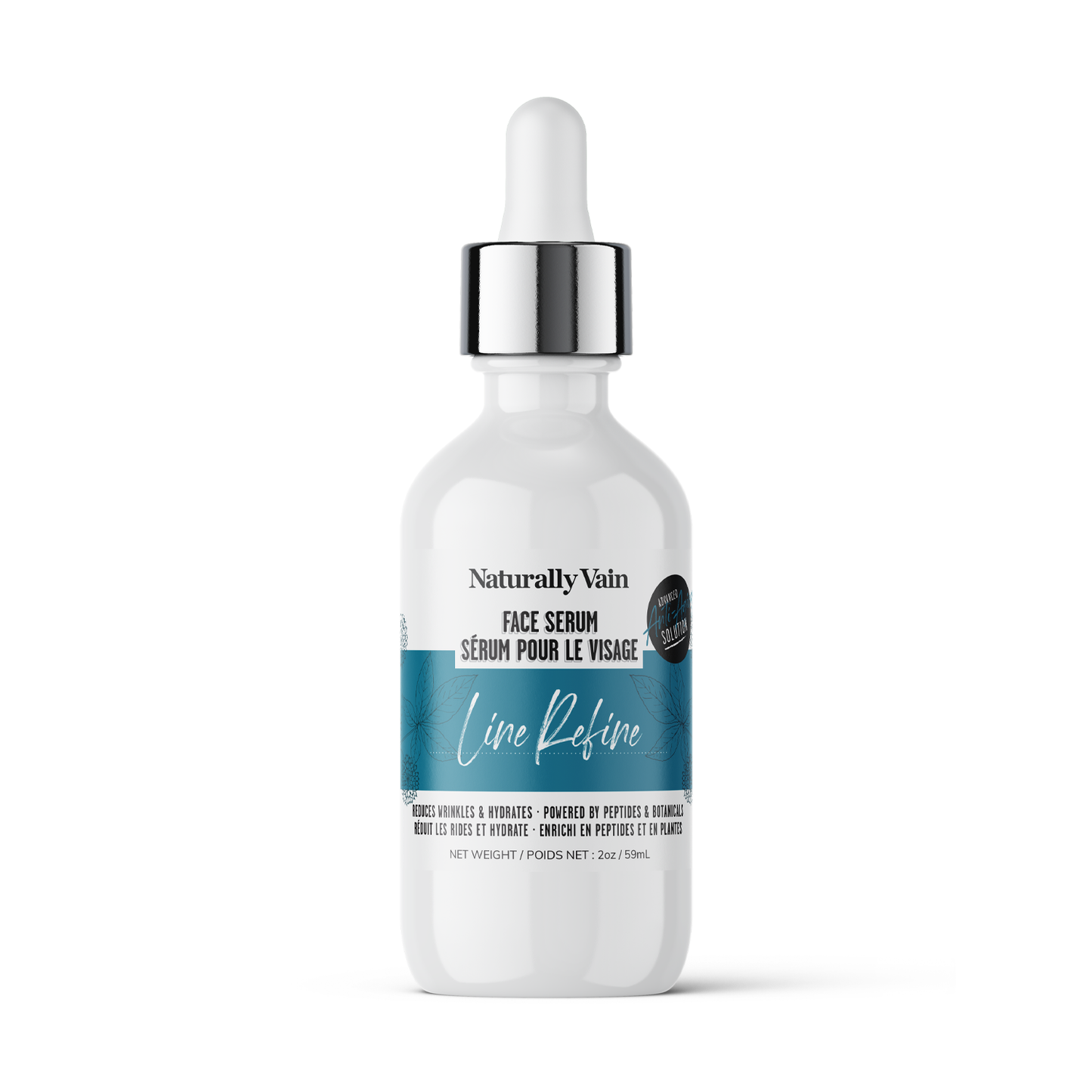 Line Refine: Peptide Powered Anti-Aging Face Serum Solution