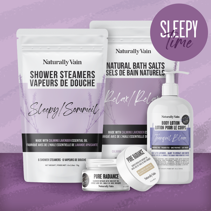 Nighttime Ritual Bundle: Lavender-infused Bath Essentials for Calming & Restful Sleep ($10 Donated to Heart&Stroke)