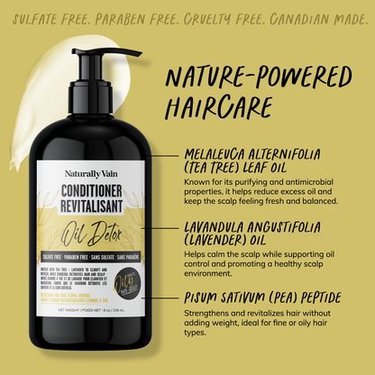 Oil Detox: Clarifying Conditioner for Oily Hair + Scalp