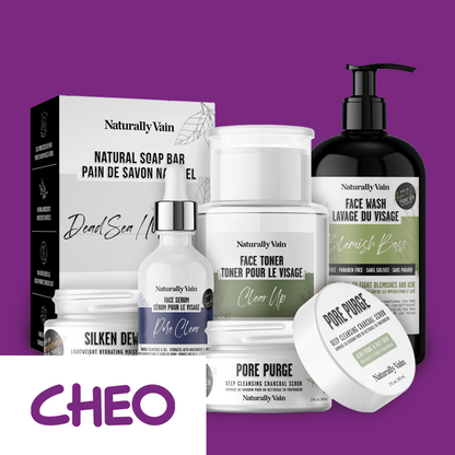 Pore Perfect Bundle: Balancing Facial Essentials for Acne-Prone and Oily Skin ($10 Donated to CHEO)