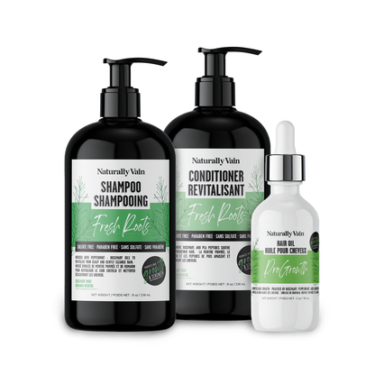 Hair Power Growth Bundle: Rosemary-Infused Essentials for Stronger, Healthier Hair