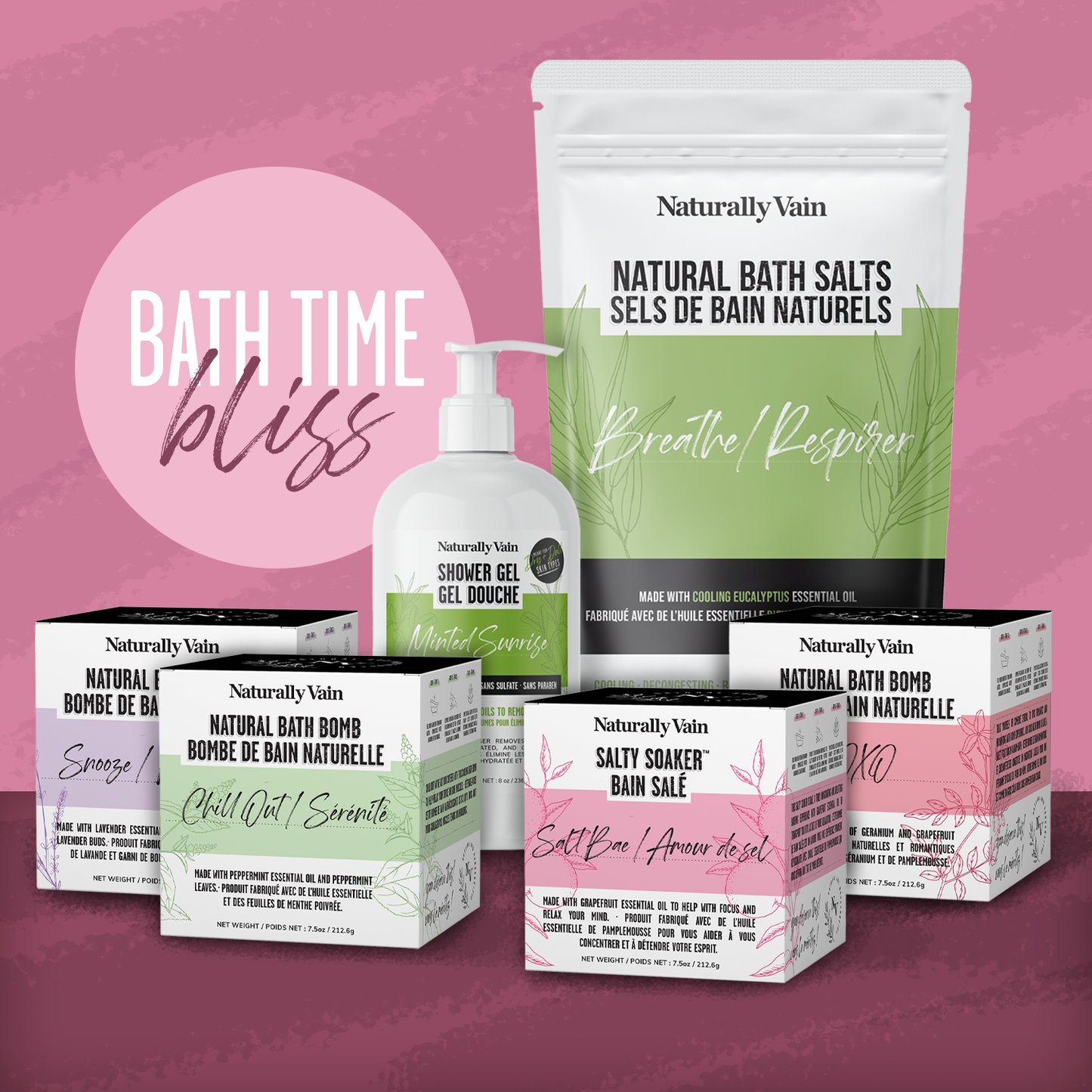 Bath Lovers Bundle: Indulgent Bath Essentials for Ultimate Relaxation and Soothing Comfort