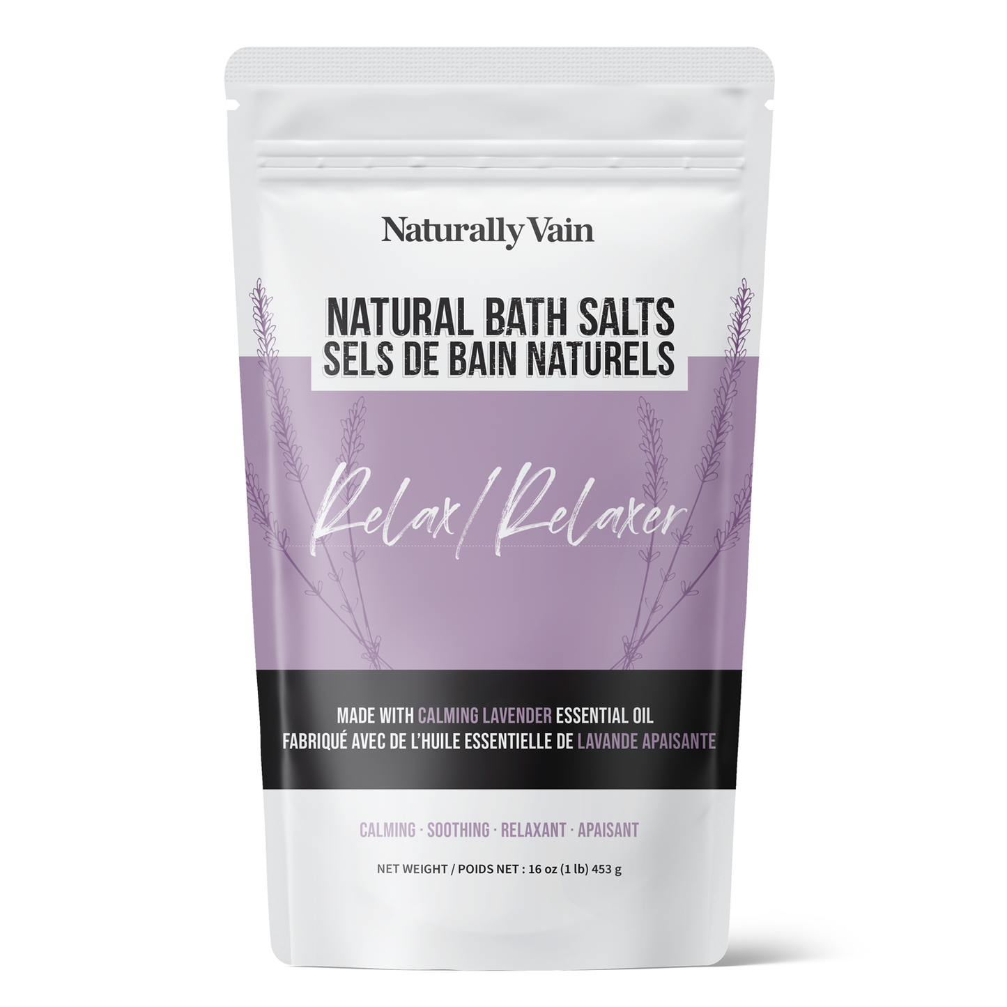 Relax Bath Salts: Soothe & Unwind with Lavender Essential Oil