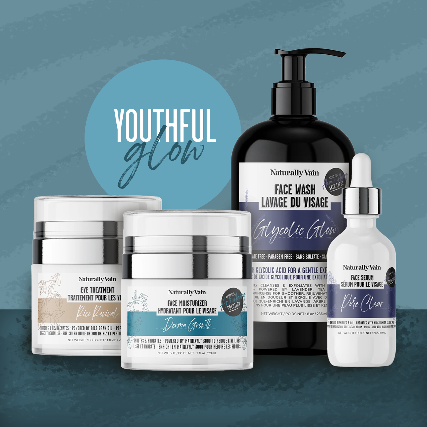 Timeless Radiance Bundle: Age-Defying Facial Essentials for Youthful, Glowing Skin